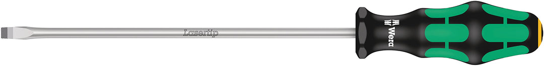 Wera 334 Schlitz-Schraubendreher ̶ Werkstattklinge, 1,2 x 6,5 x 200 mm, 1 Stück, 05007621001, 1,2 x