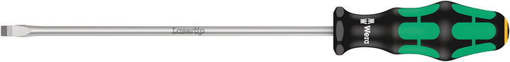 Wera 334 Schlitz-Schraubendreher ̶ Werkstattklinge, 1,2 x 6,5 x 200 mm, 1 Stück, 05007621001, 1,2 x