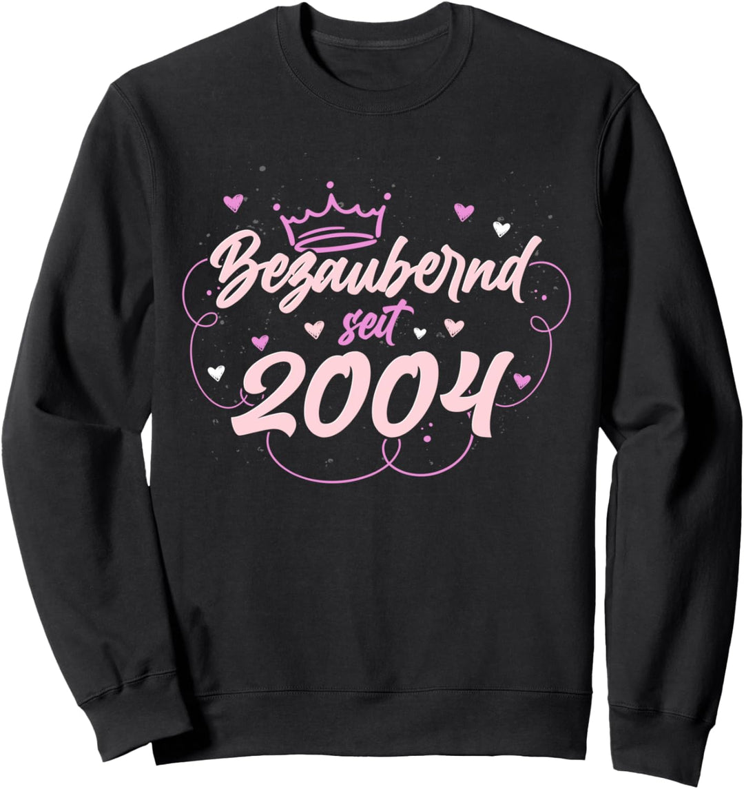Bezaubernd seit 2004 Geschenk für Frauen 18 Geburtstag Sweatshirt