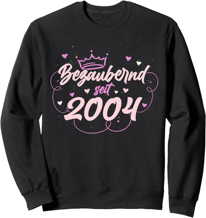 Bezaubernd seit 2004 Geschenk für Frauen 18 Geburtstag Sweatshirt