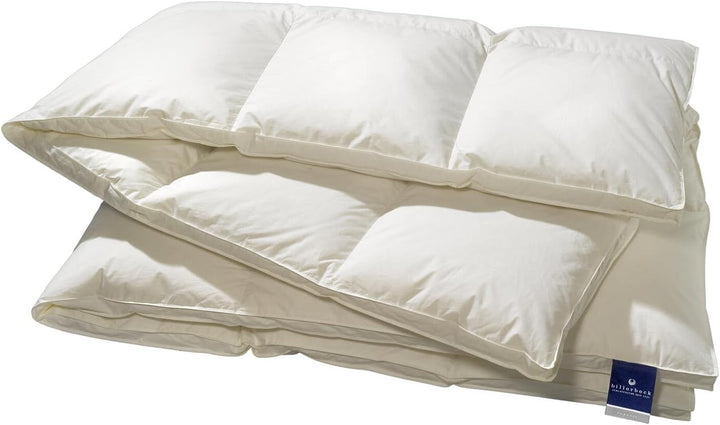 billerbeck Daunendecke | Nena | 200 x 200 cm | 100 % Daunen | Optimale Wärme- und Feuchtigkeitsregul