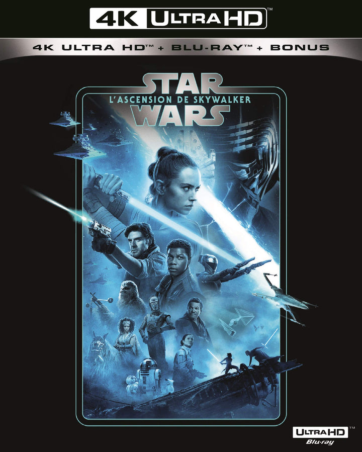Star wars 9 : l'ascension de skywalker 4k Ultra-HD [Blu-ray] [FR Import], 4K