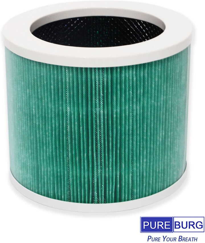 PUREBURG ErsatzFilter kompatibel mit MORENTO HY1800, Loytio AYAFATO und IOIOW Luftreiniger, 2er-Pack