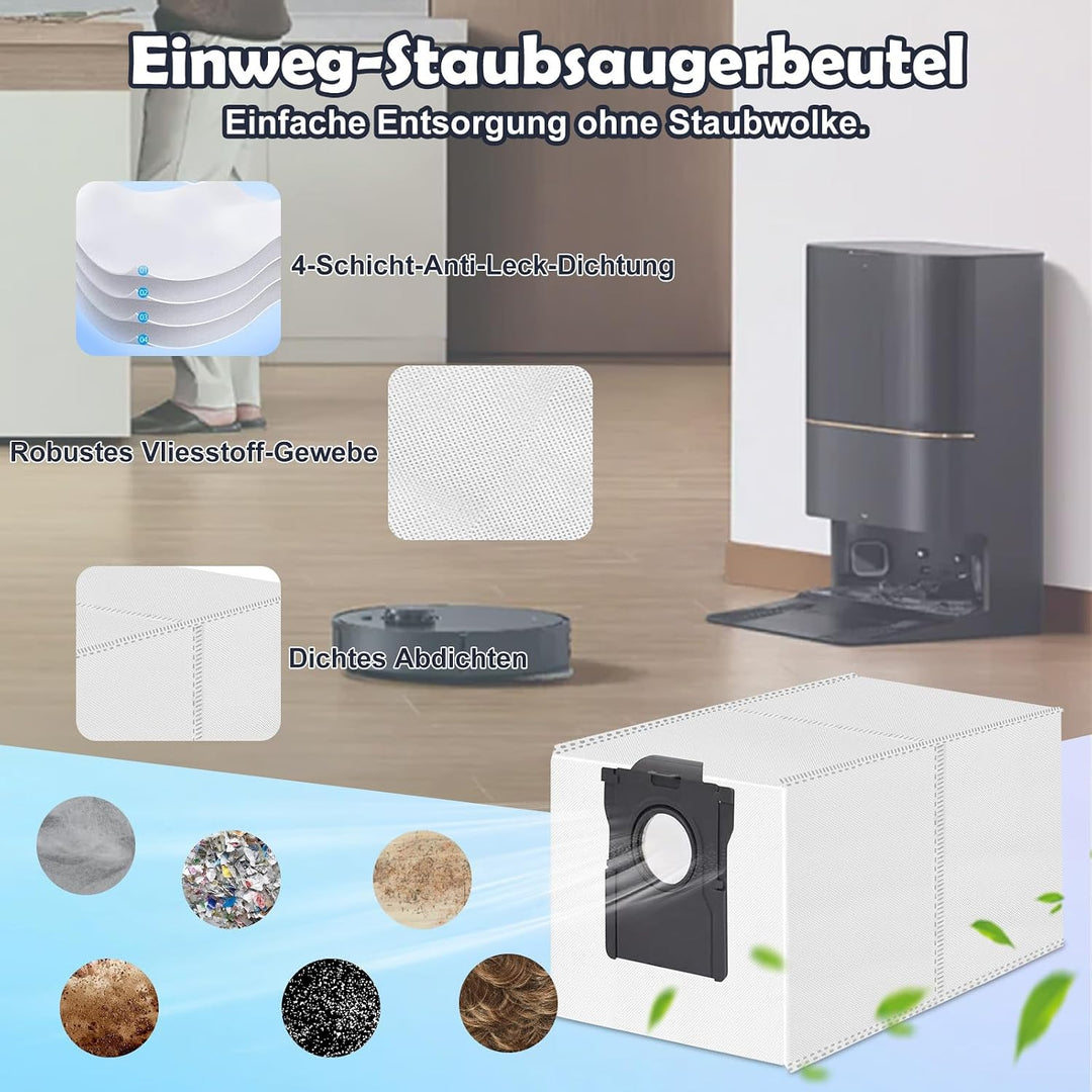 Zubehör Ersatz für Dreame L50 Ultra AE, L10s Ultra Gen 3, L40 Ultra | X40 Ultra Complete, Mova P50/P