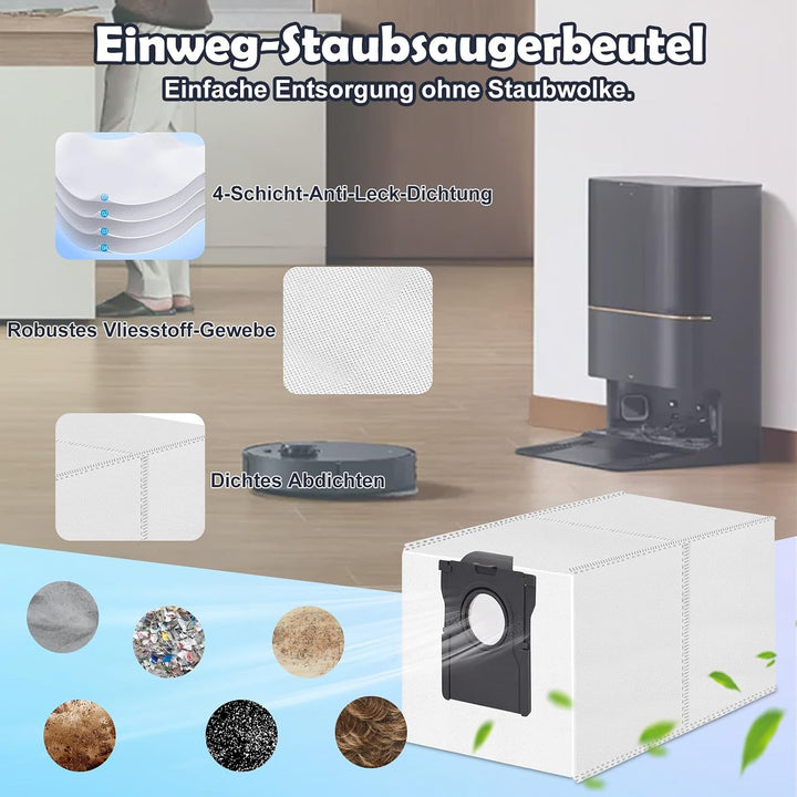 Zubehör Ersatz für Dreame L50 Ultra AE, L10s Ultra Gen 3, L40 Ultra | X40 Ultra Complete, Mova P50/P