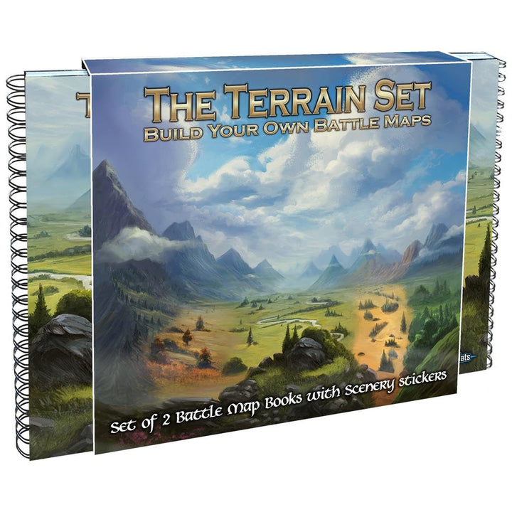 Loke Battlemats | The Terrain Set Build Your Own Battle Map Kit | RPG | Accessory | Ages 14+ | Engli