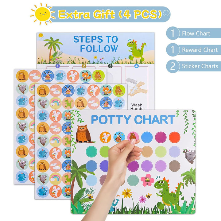 Toilettensitz Kinder,Töpfchen Training Sitze,Reisetöpfchen 3-IN-1 Unterwegs Potty Seat Baby Faltbare