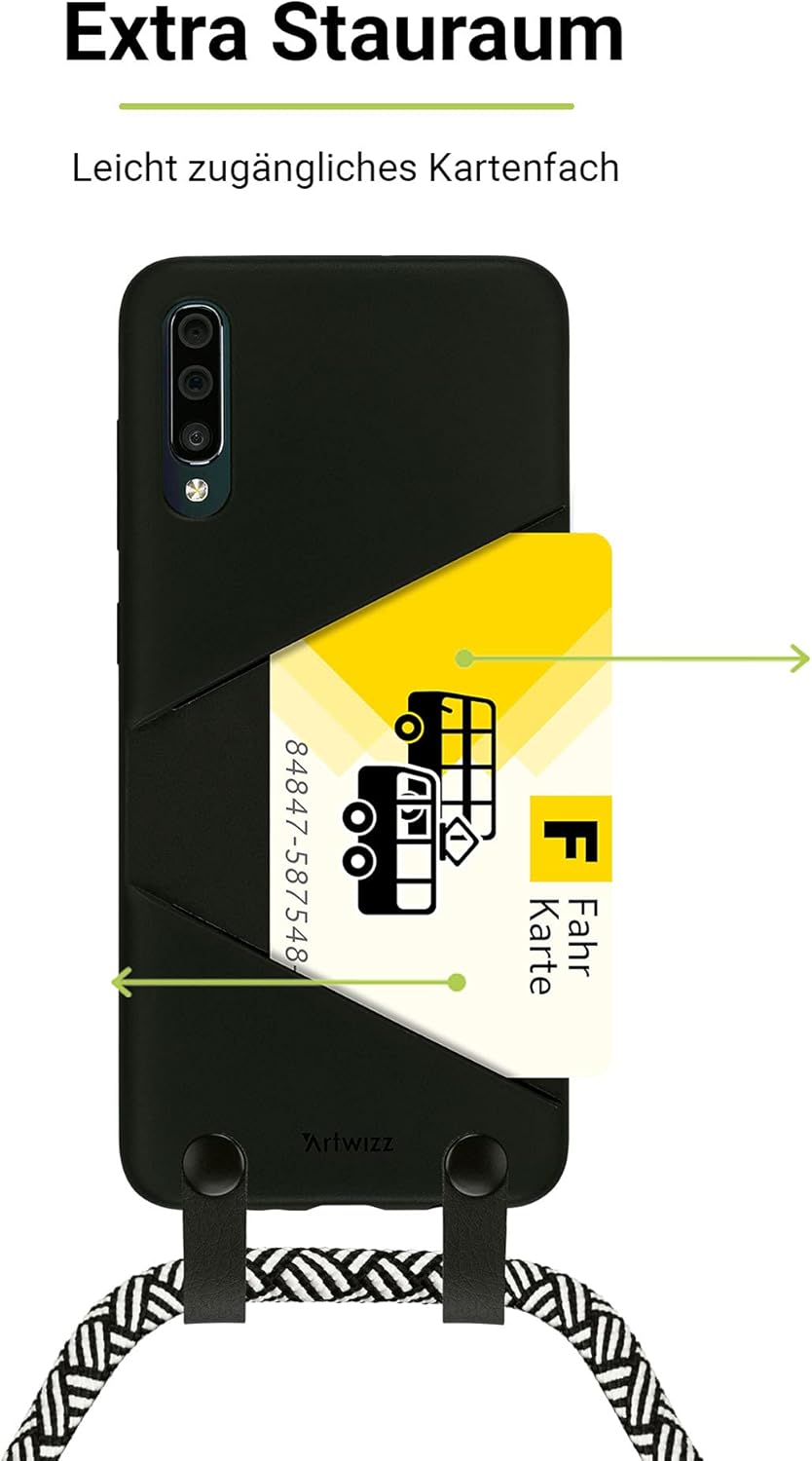 Artwizz HangOn Case Designed für [Galaxy S20] - Schutzhülle als Handykette zum Umhängen mit Band und