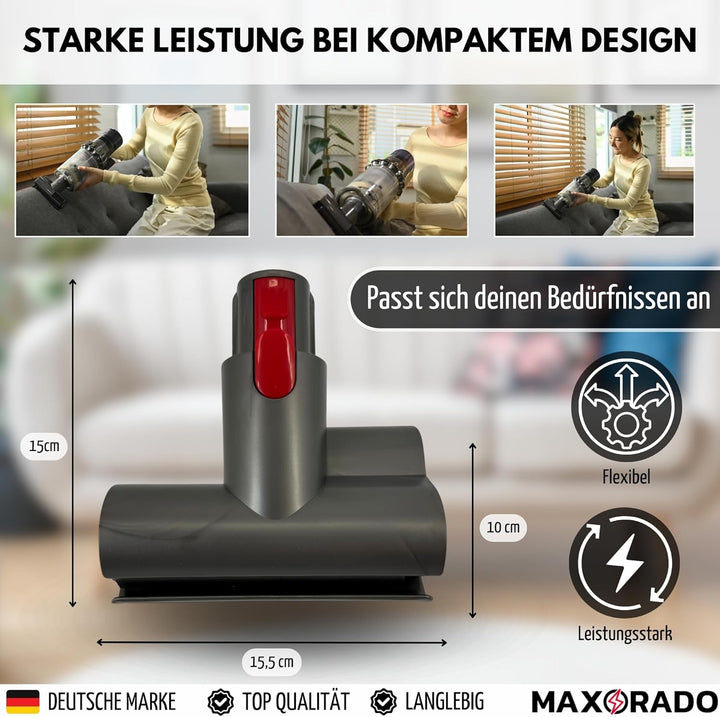 Ersatzteil für Dyson NEW Mini Turbodüse V7 V8 V10 V11 V15 Elektrobürste Turbinendüse Staub Tierhaar