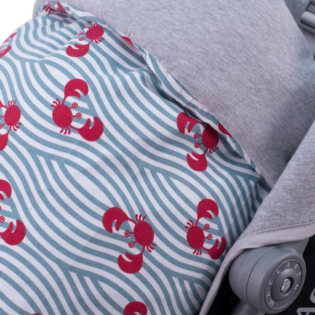 JYOKO KIDS Fusssack Kompatibel mit Maclaren Crabby BAUMWOLLE, Crabby BAUMWOLLE