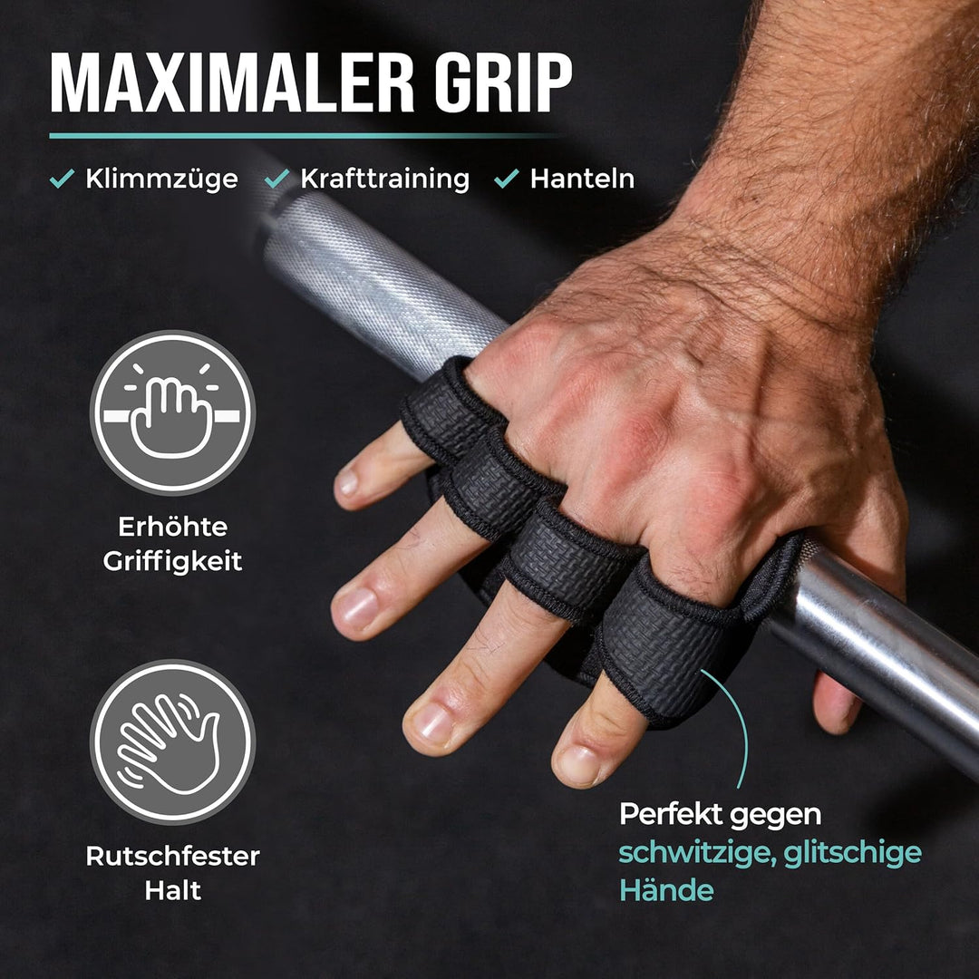 PULLUP & DIP Griffpolster Griffpads für Klimmzüge, Fitness, Bodybuilding & Krafttraining Griffpad Ne