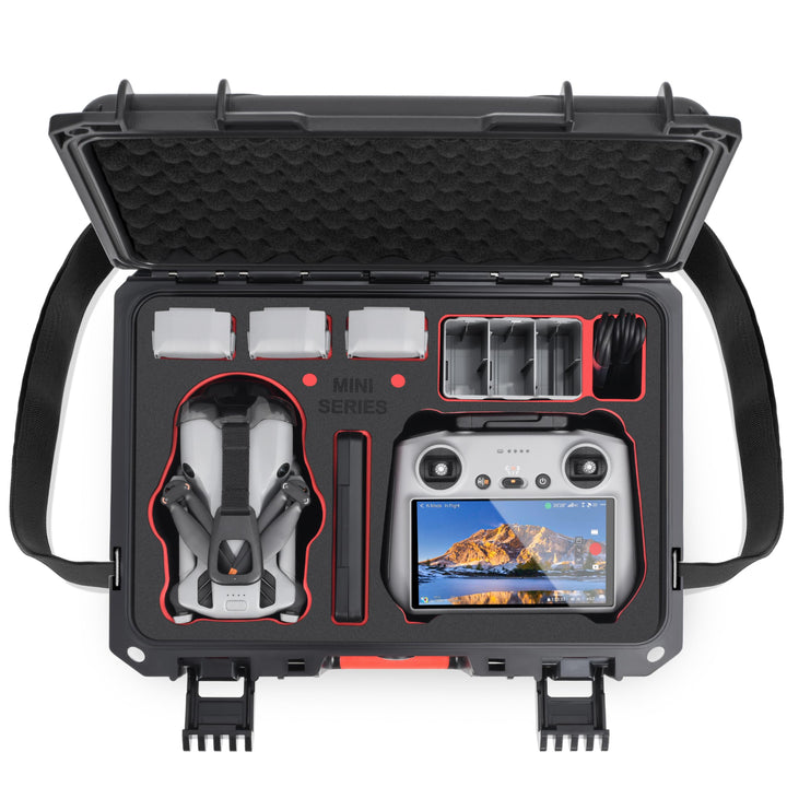 STARTRC Mini 5 Pro Koffer, Wasserdichter Hartschalen Tasche für DJI Mini 5 Pro Fly More Combo Zubehö