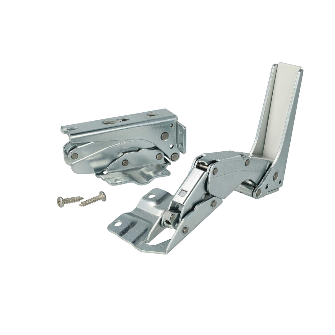 vhbw 2x Türscharnier kompatibel mit Bosch KIR18A51, KIR18A61, KIR18V60, KIR18E50, KIR18V51, KIR18V62