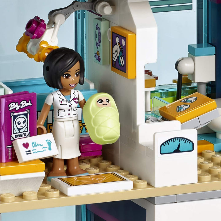 LEGO Friends 41318 - "Heartlake Krankenhaus Konstruktionsspiel, bunt, Heartlake Krankenhaus