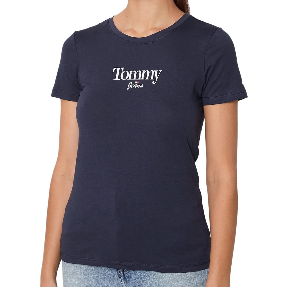 Tommy Jeans TJW Skinny Essential Logo 1 SS - L