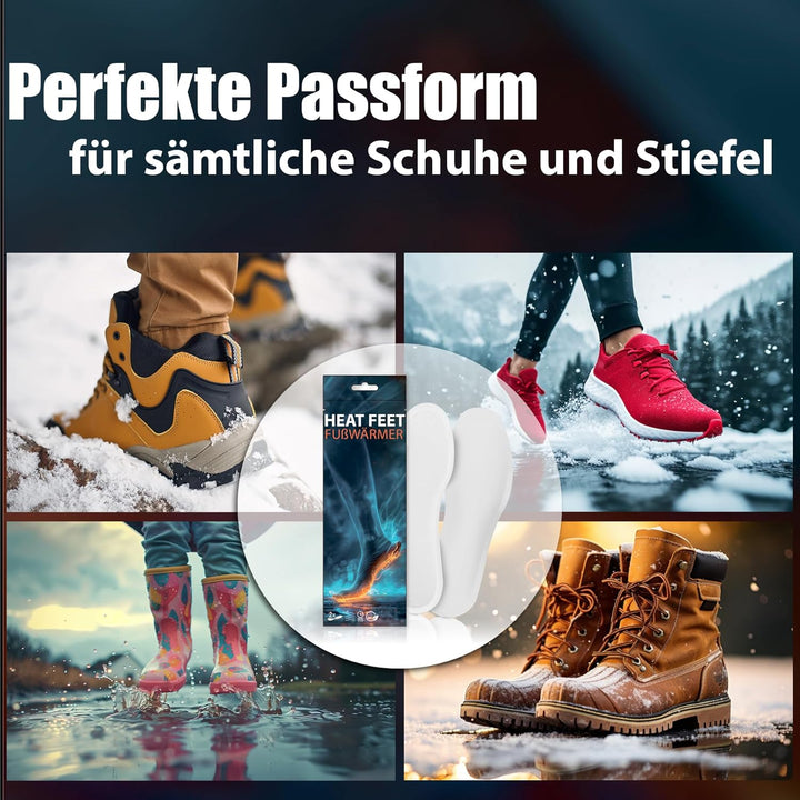 Fusswärmer – Sohlenwärmer für Schuhgrösse 8h Wärme S (36-38) 5 Paar, S (36-38) 5 Paar
