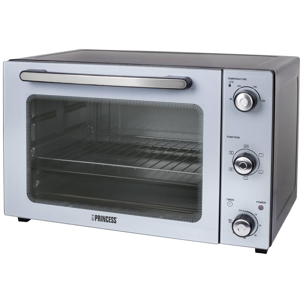 Princess Umluftofen - Grillen, Braten und Backen - Wände antihaftbeschichtet - 45 l Fassungsvermögen