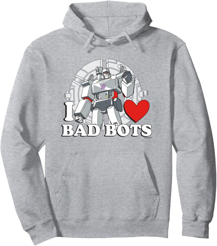 Transformers Valentinstag Megatron I Heart Bad Bots Pullover Hoodie