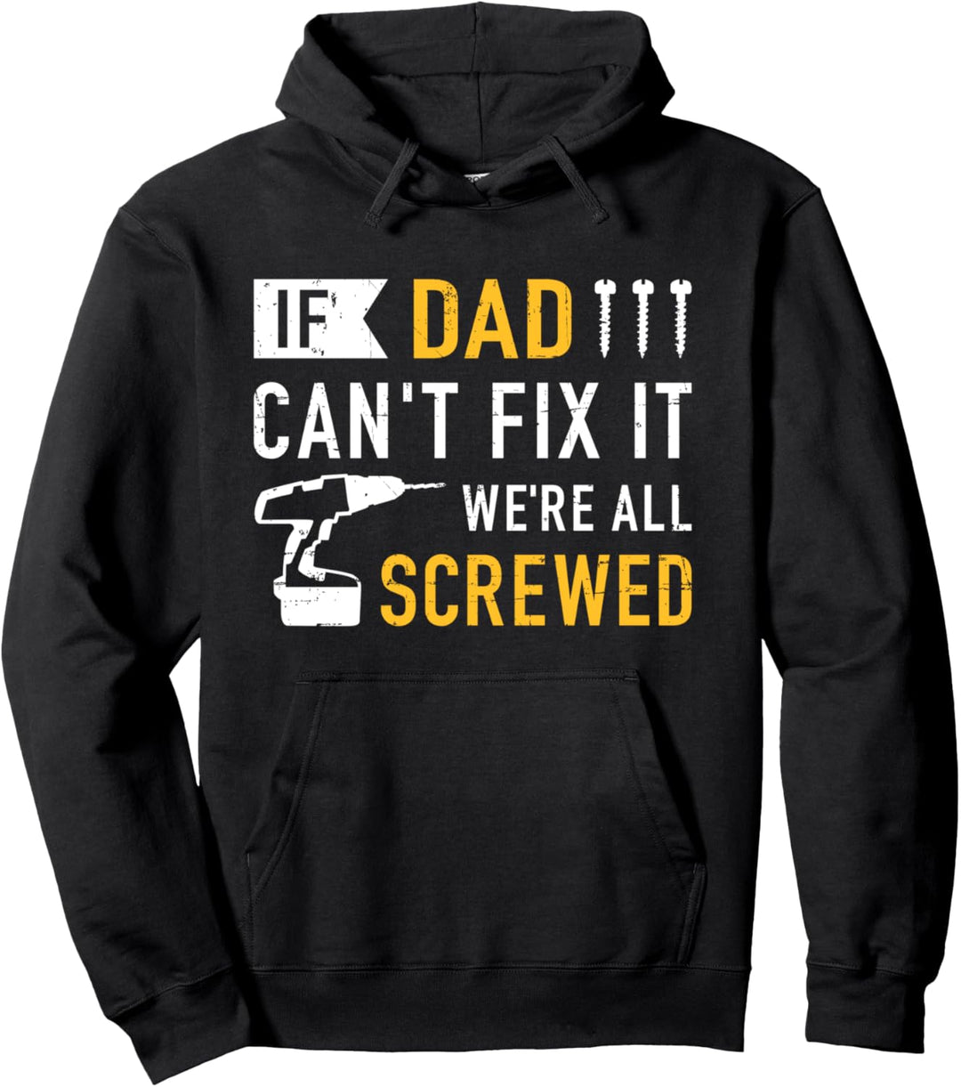 Papa Vater nicht reparieren kann lustiger Spruch Vatertag Pullover Hoodie