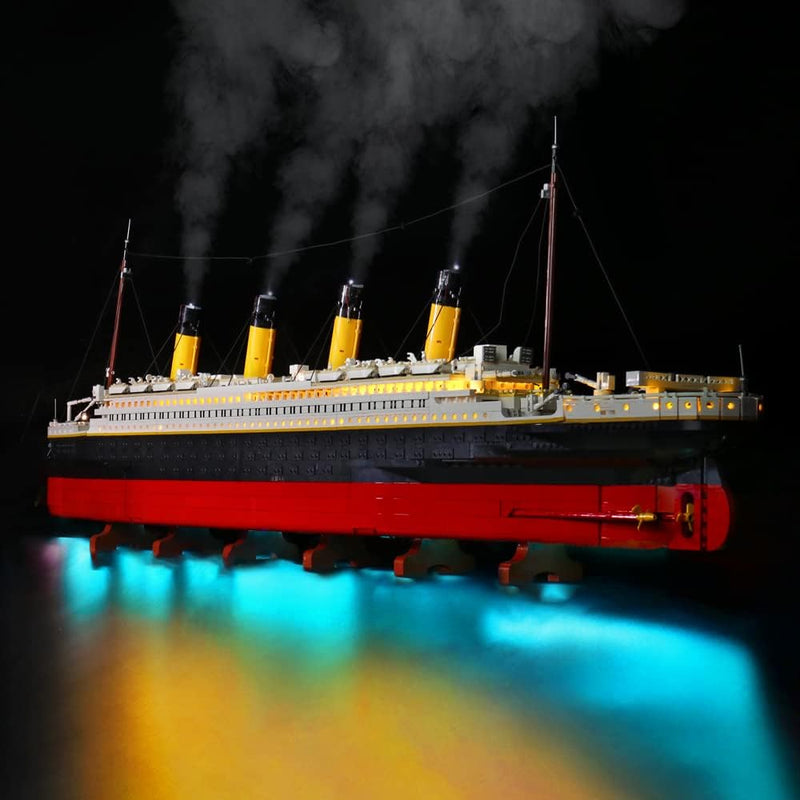 LED-Beleuchtung für Lego Creator Expert Titanic-Bauset 10294 (kein Lego enthalten, nur Dekorationsli