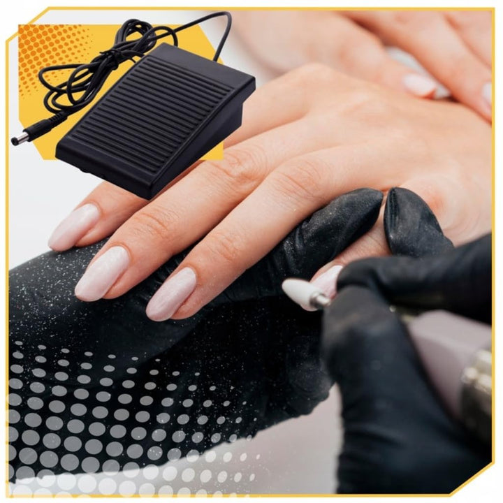 Lewer - Nagelfräser Set DM-202 65W, Professionelles Maniküre & Pediküre Set, Nagelhaut- & Lackentfer