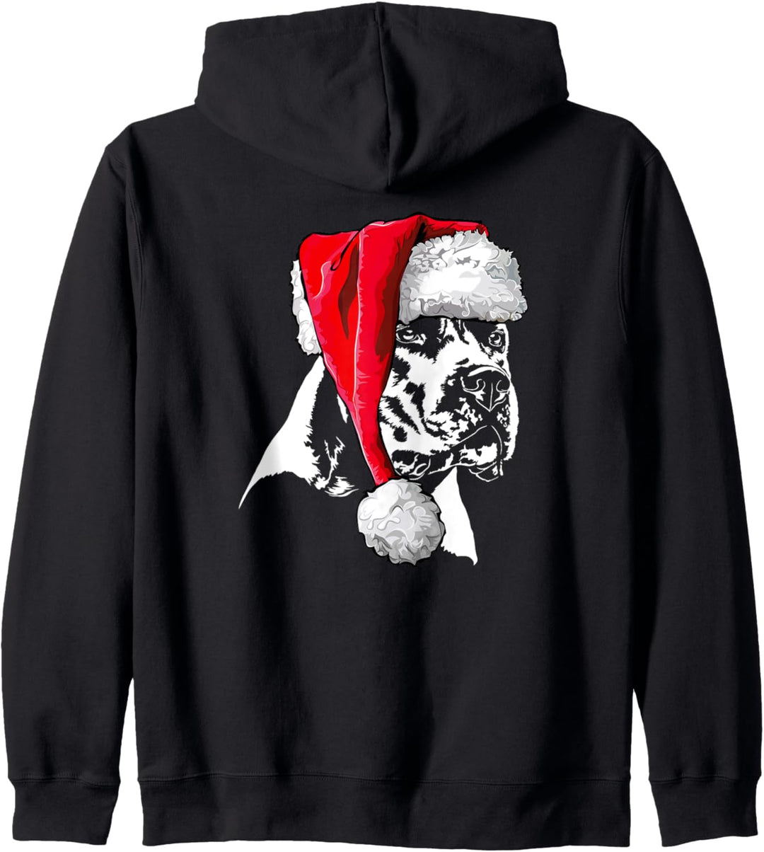 Lustiger Dogo Argentino Weihnachtsmann Weihnachten Hunde Kapuzenjacke