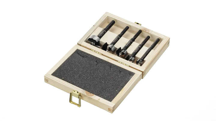 Bosch Professional 5tlg. Forstnerbohrer Set (für Holz, Ø 15/20/25/30/35 mm, Länge 90 mm, Zubehör Boh