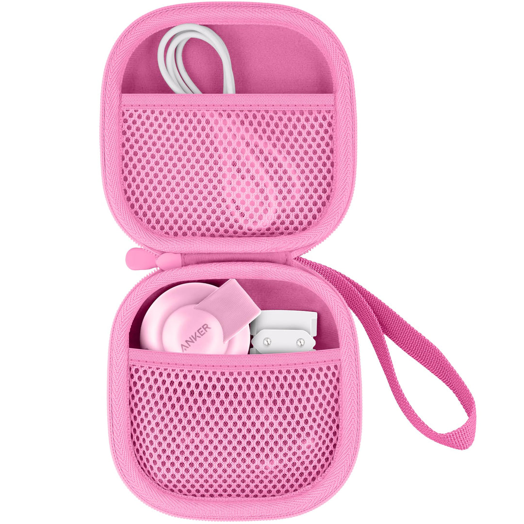 co2CREA Hart Tragbare Schutzhülle Etui Tasche für Anker MagGo 3-in-1 Kabellose Ladestation MagSafe-K
