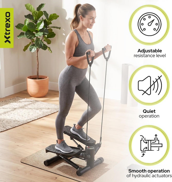 FS50 PRO Twist-Stepper mit Widerstandsbändern für Zuhause
