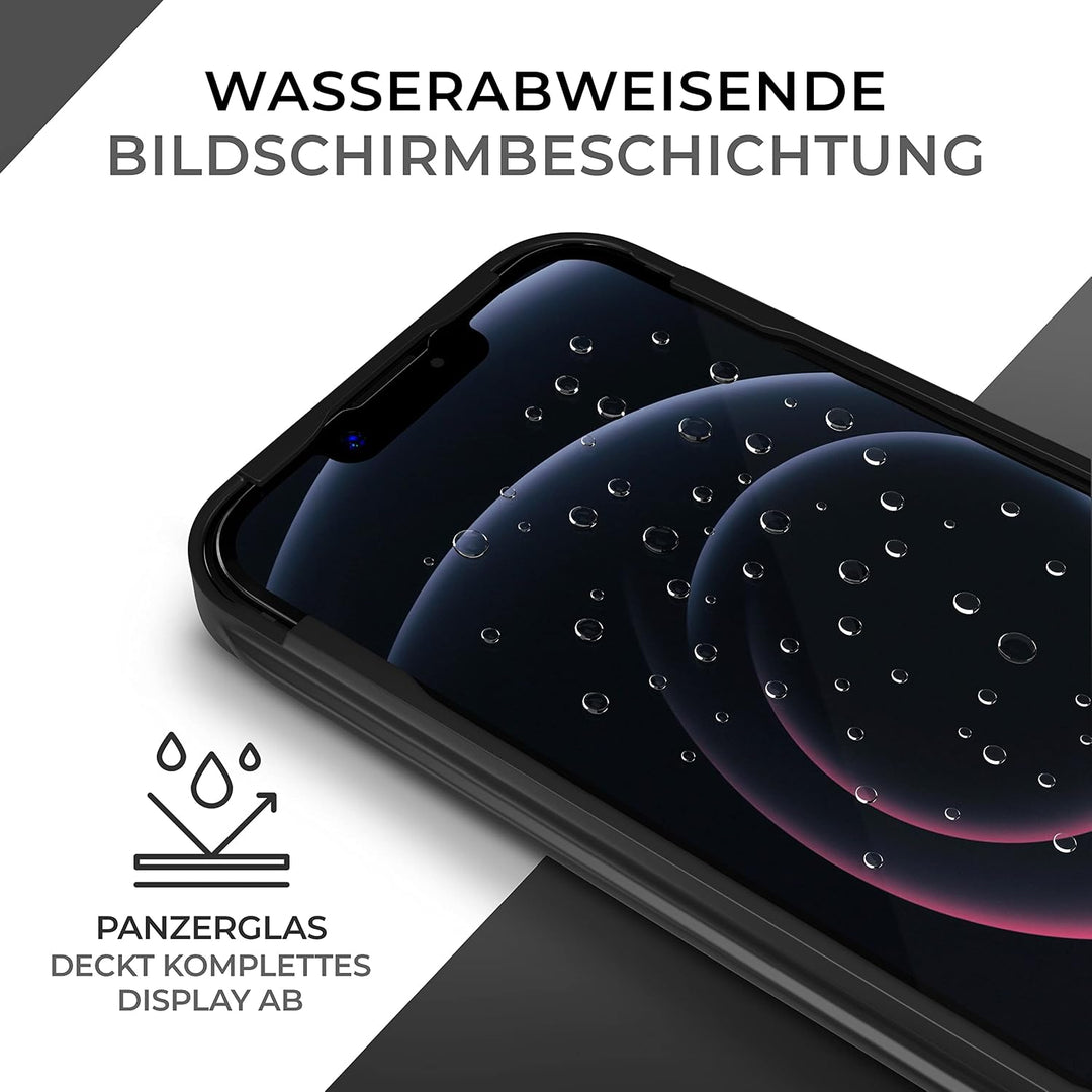 CELLBEE Kompatibel mit iPhone 13 Mini Displayschutz The Curved, inkl. Applikator, Force Treatment, U
