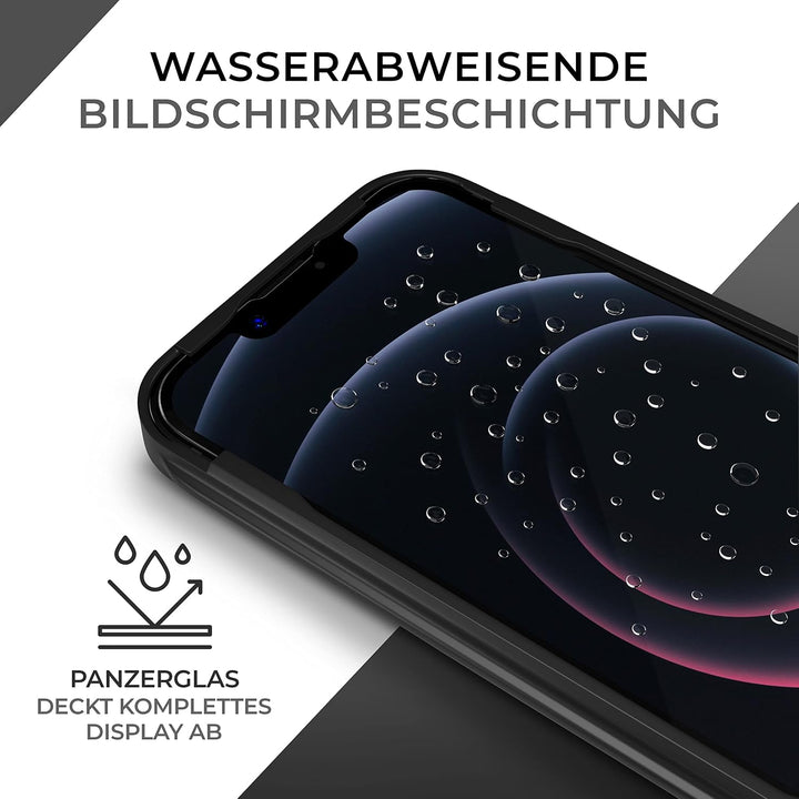 CELLBEE Kompatibel mit iPhone 13 Mini Displayschutz The Curved, inkl. Applikator, Force Treatment, U