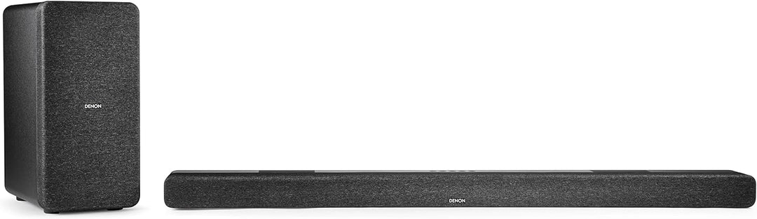Denon DHT-S517 3.1.2 Dolby Atmos Soundbar System Mit Kabellosem Subwoofer, HDMI EARC Und Bluetooth,