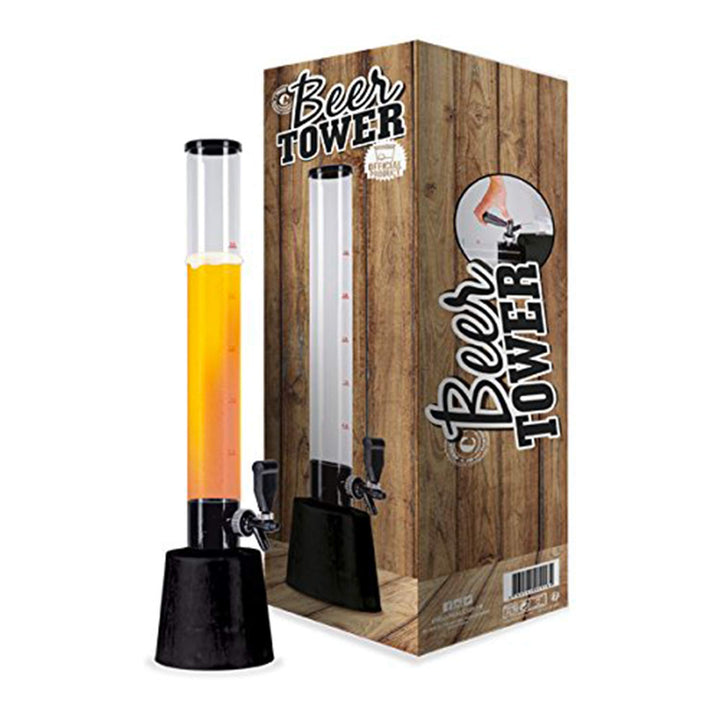Biersäule | Biertower | Premium Qualität | 3.5L | Grosse Kapazität | Trinksäule | Getränkesäule | Bi