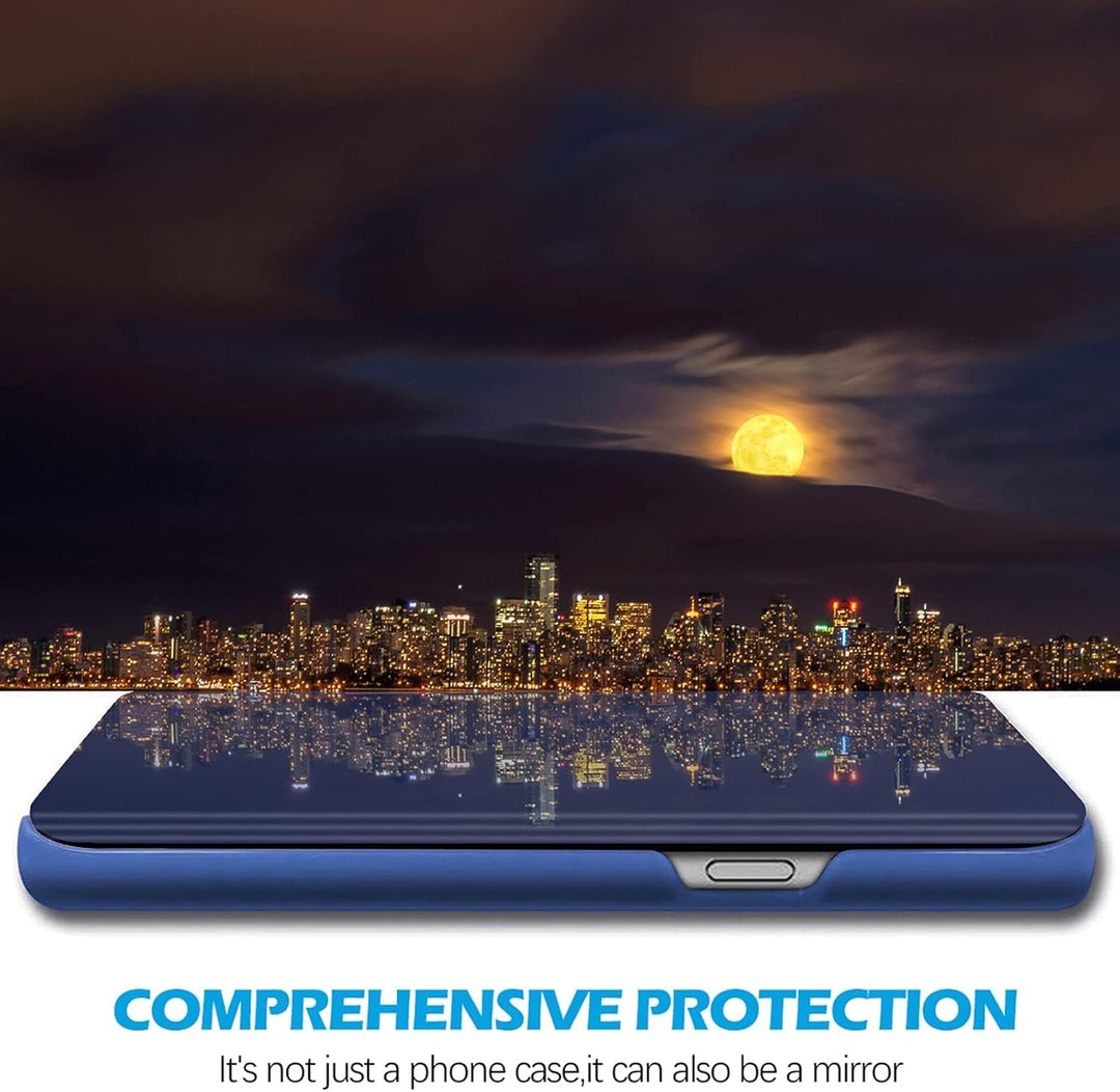 für Samsung S26 Ultra Hülle Clear View Spiegel Handyhülle für Samsung Galaxy S26 Ultra Flip Case Han