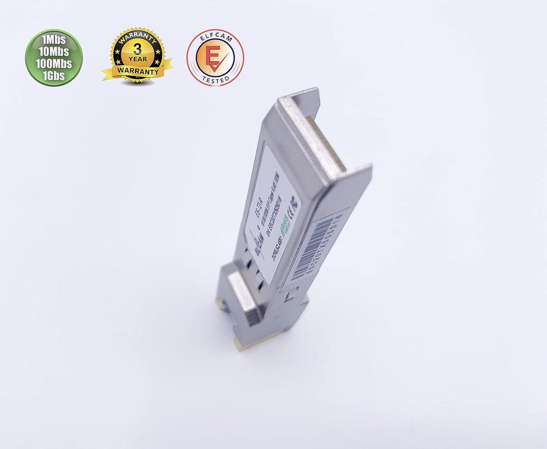 Elfcam® - 10 GB SFP+ in RJ45 für Freebox Ultra, 10 GB SFP+ Modul 10 Gbase-T-30 m mit 2 m Cat8-Netzwe