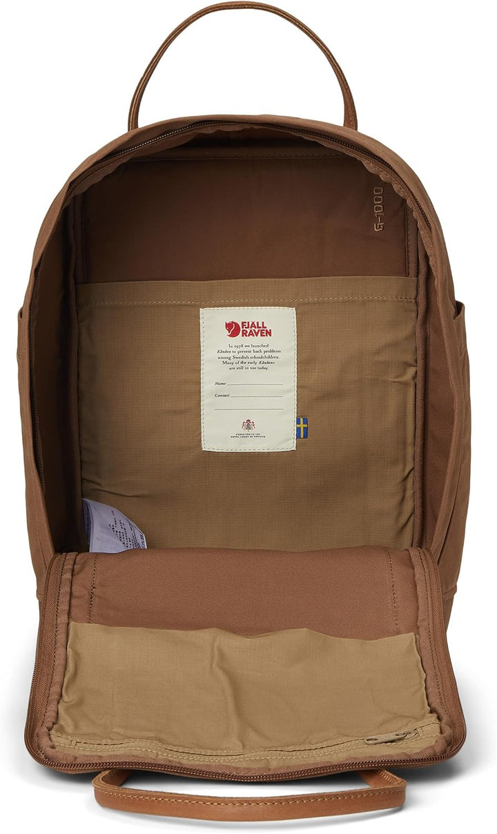 Fjällräven Unisex Kånken No. 2 Laptop 15 Sports backpack (1er Pack) Einheitsgrösse Hazel Brown, Einh