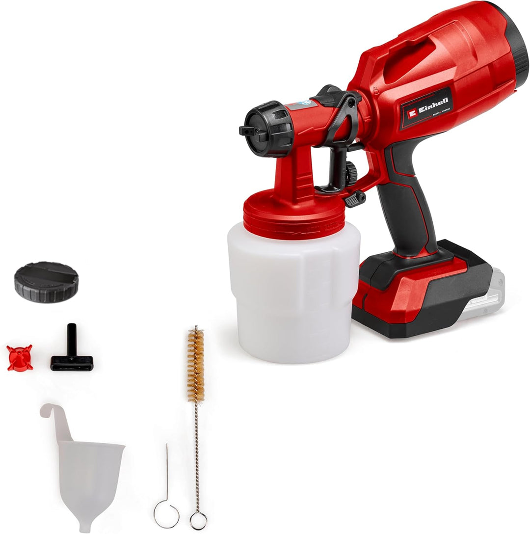 Einhell Akku-Farbsprühsystem TC-SY 18/60 Li-Solo Power X-Change (Li-Ion, 18 V, Förderleistung 650 ml