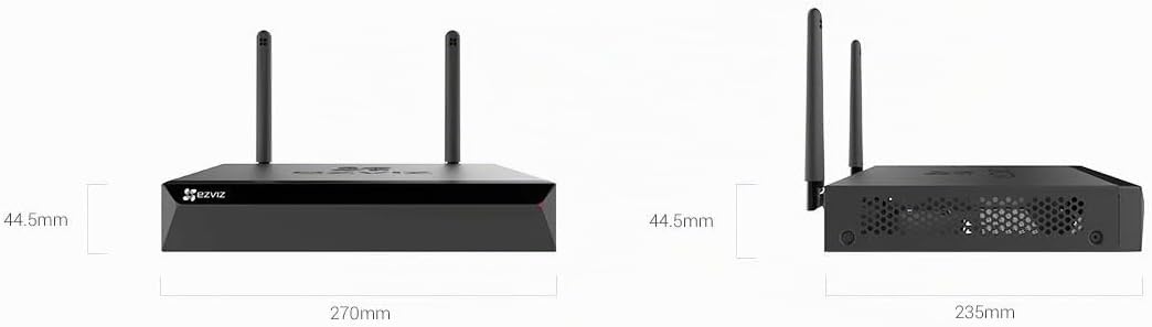 EZVIZ X5S-8W Webcam, USB, Fast Ethernet + WiFi,