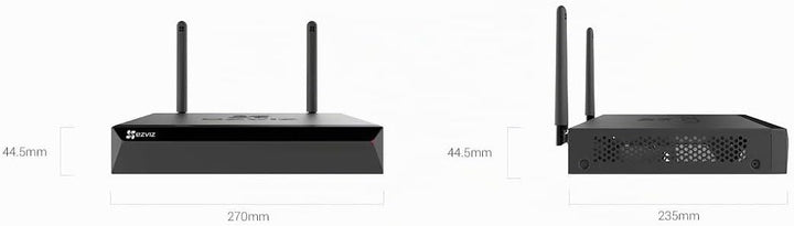 EZVIZ X5S-8W Webcam, USB, Fast Ethernet + WiFi,