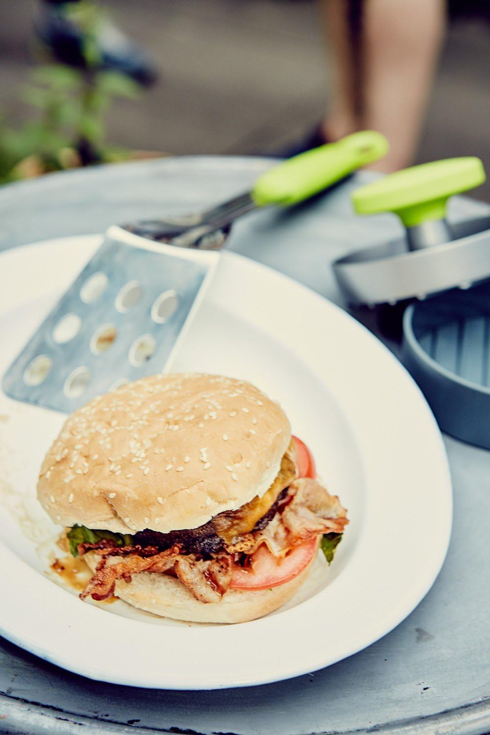 Outdoorchef Burgerpresse Ø12cm