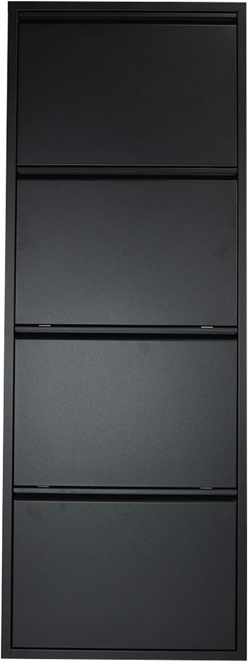 Betten-ABC Amelie – Moderner Schuhschrank, Platzsparend & Robust, Pflegeleichtes Metall, Kratzfest,