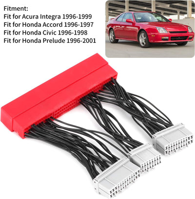 ECU-Umwandlungskabelbaum, OBD2A-auf-OBD1-Adapter, ausgezeichnetes tragbares Leichtgewichtler zuverlä