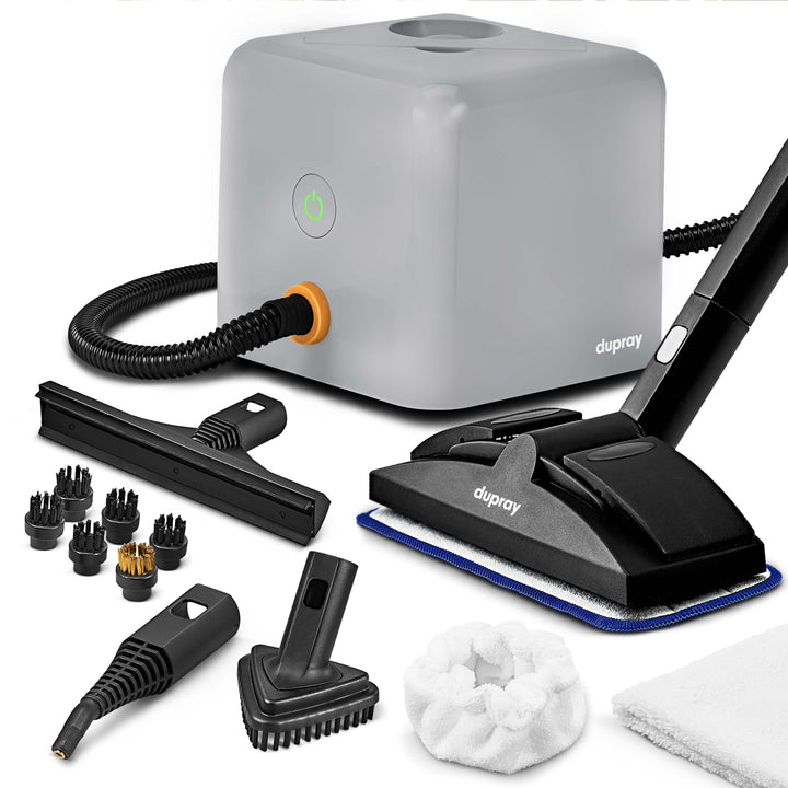 Dupray Neat Dampfreiniger – Vielseitiger Hochleistungs-Dampfreiniger für Zuhause: Böden, Möbel, Auto