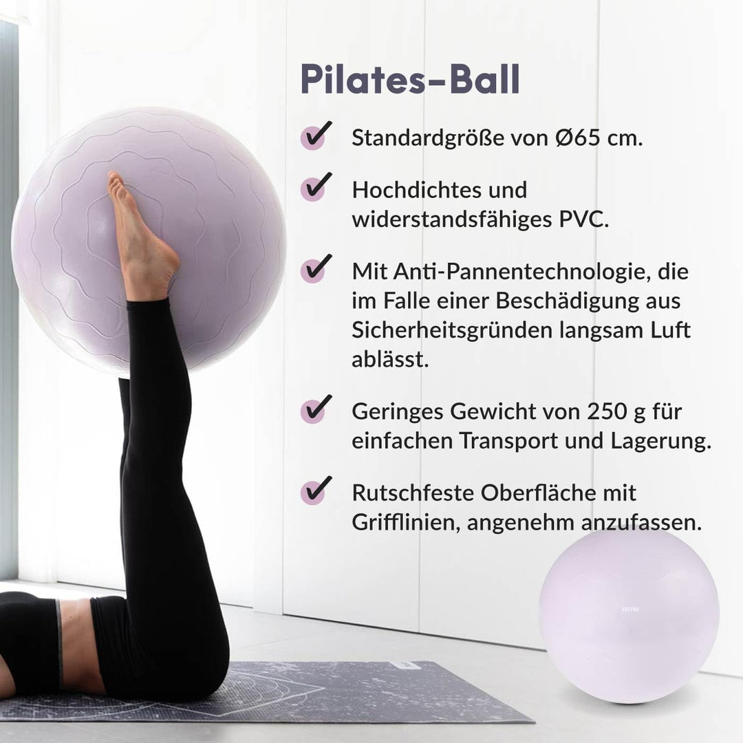 Fitfiu Fitness – Set Violett 5 Zubehörteile, Violett 5 Zubehörteile