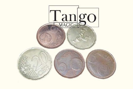 Hopping Half Euro (w/DVD)(E0031)by Tango - Trick