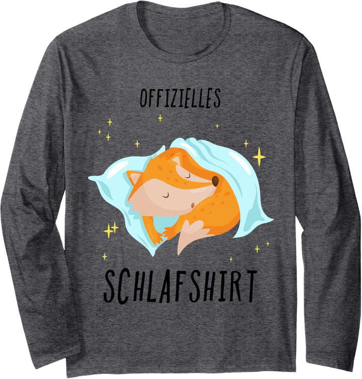 Fuchs Pyjama Schlafanzug Langarmshirt