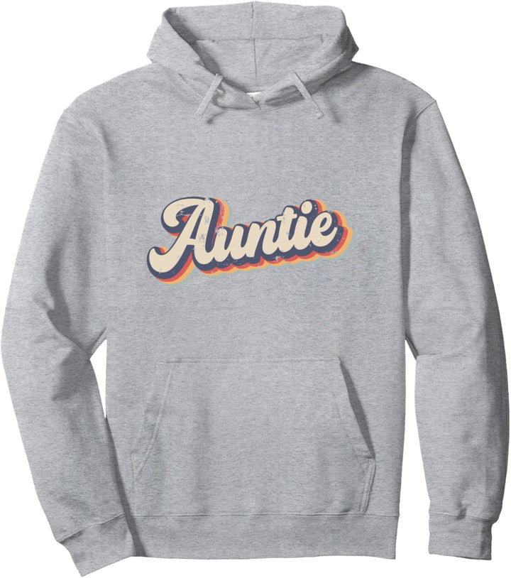 Auntie Vintage Rainbow Pullover Hoodie