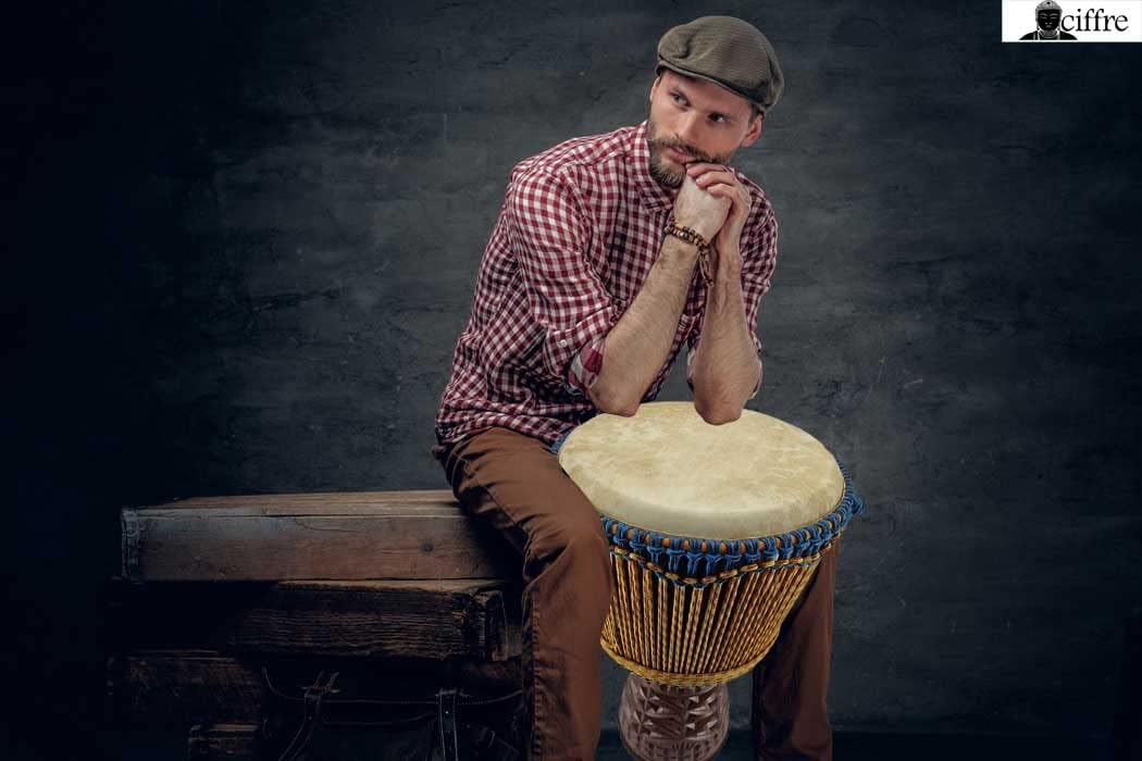 Grosse Trommel Djembe Darbuka Bongo Premium Alpin Bespannung Sehr guter Klang 60cm U5, 60cm