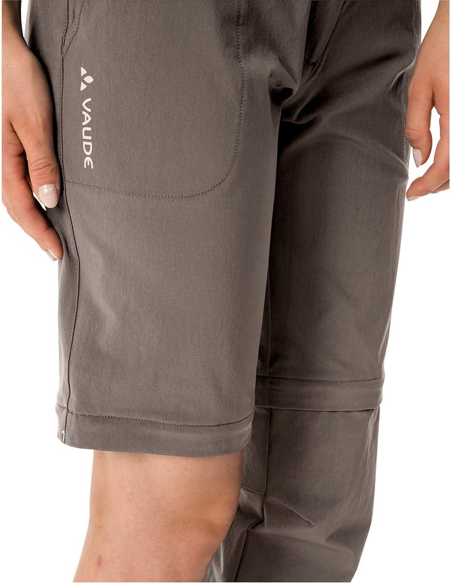 VAUDE Wanderhose Damen Farley Stretch Zip-Off Hose II, wasserabweisende Zip-Off Trekkinghose, bequem