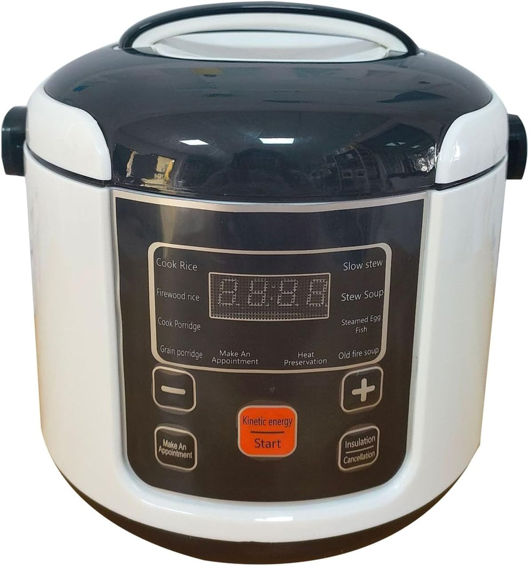 Kompakter 2L Mini-Reiskocher Mini-Reiskocher 2L Warmhaltefunktion Kleiner Elektrischer Reiskocher Re